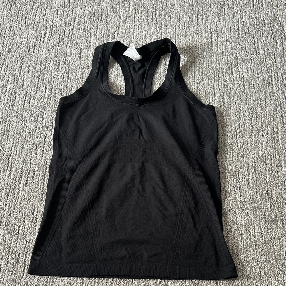 Athleta Momentum Black Racerback Women's Tank Top